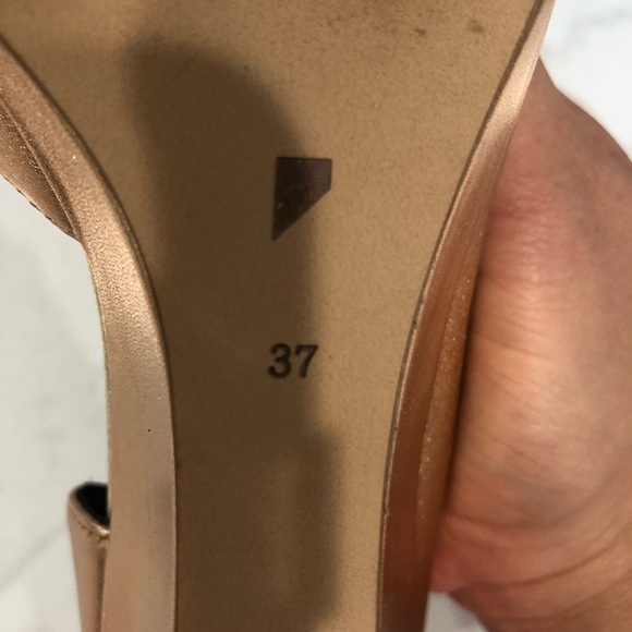 Shoes of Prey Rose Gold Wedges - Picture 8 of 8